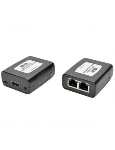 Juego Extensor Dual HDMI sobre Cat5/Cat6 - Transmisor y Receptor en Línea para Audio/Video - IR - hasta 30.48 m [100 pies] - TAA